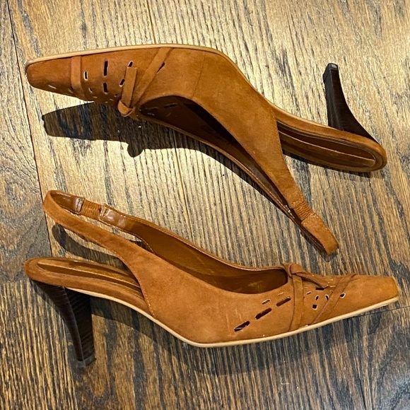 Suede Kitten Heels - Picture 4 of 8